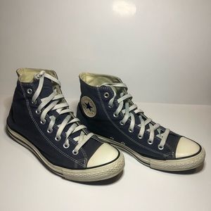 MENS Converse Chuck Taylor All Star High Top Navy Blue/White